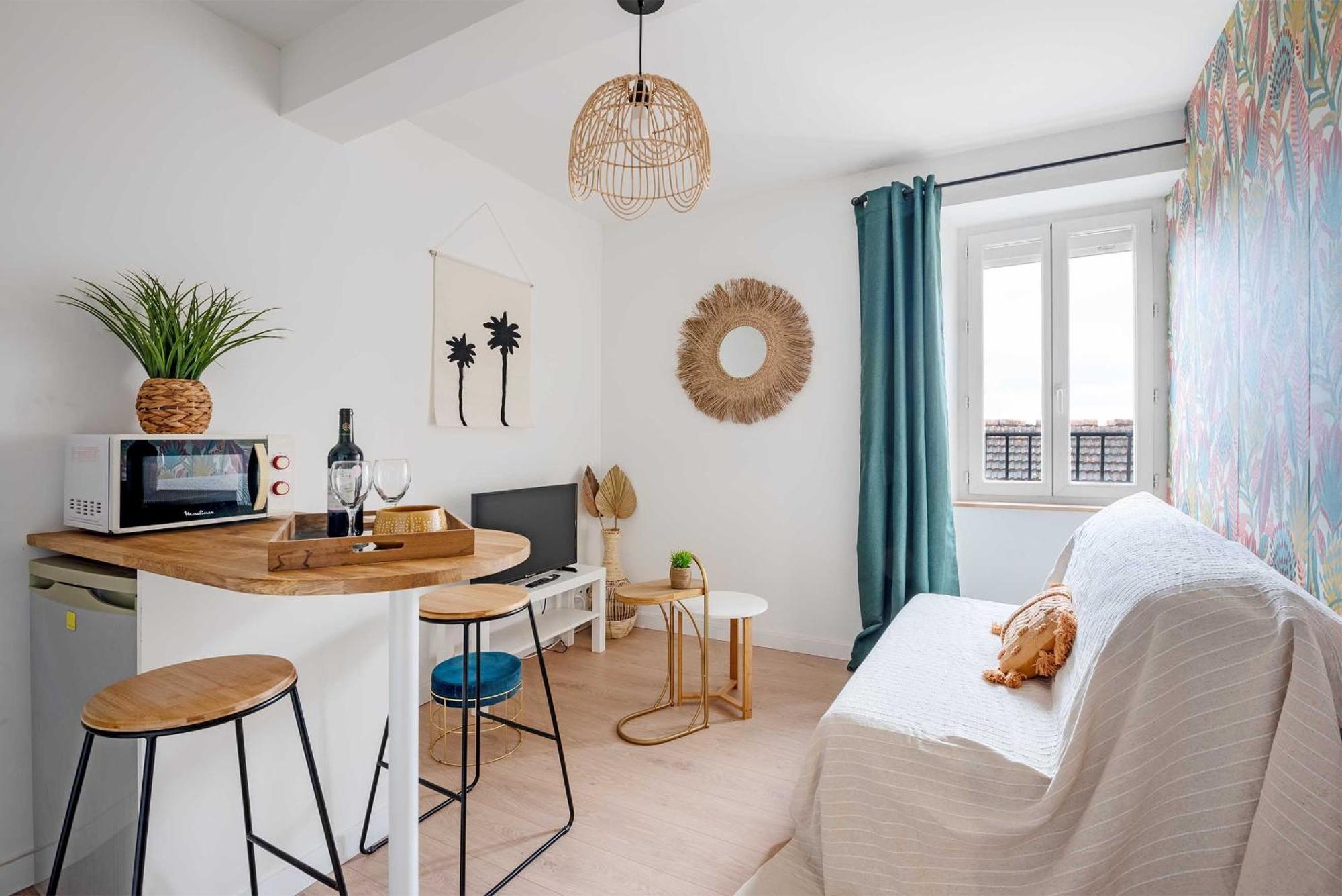 Le Tropical : T2 Renove Ambiance Cosy Et Coloree Мазаме Екстериор снимка